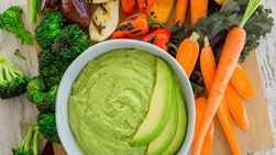 Avocado pesto dip recipe