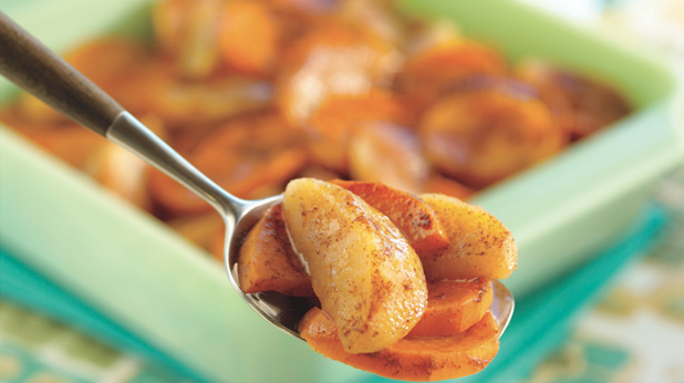 Baked Sweet Potatoes and Apples