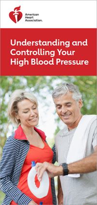 Understanding And Controlling Your High Blood Pressure Brochure ...