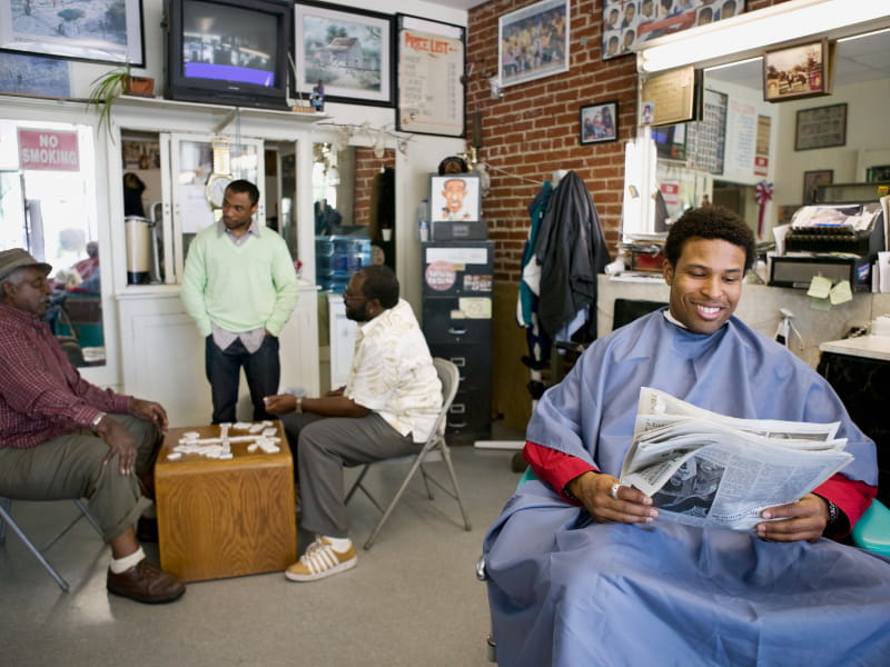 Men's Haircut And Shave Mesquite