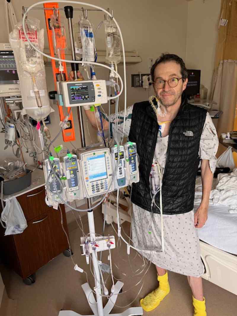Sixteen years after his stroke, Jonathan Bogner got a new heart. (Photo courtesy of Jonathan Bogner)