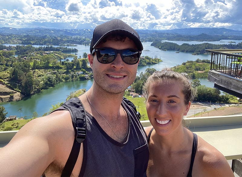 Marissa Fattore (right) with her boyfriend, Michael Ormsbee. (Photo courtesy of Marissa Fattore)