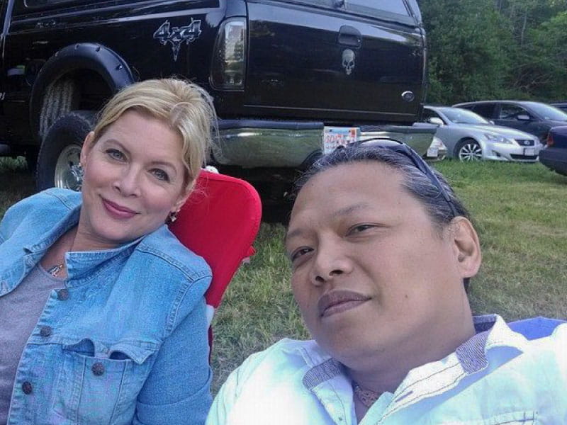 Stroke survivor Elmar Uy (right) with his girlfriend, LJ Jennings. (Photo courtesy of Elmar Uy)