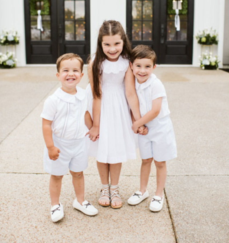 Lauren and Blake Lowrey's children, from left: Bowen, Sammy and Landon. (Photo courtesy of Carrie Ellen Photography)