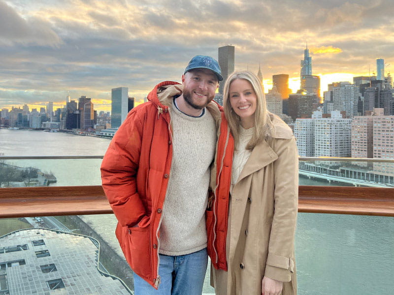 Mike Garrow (left) and Megan Frost connected over their moms' strokes and shared caregiving experiences. They are now getting married. (Photo courtesy of  Mike Garrow and Megan Frost)