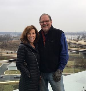 Judy Crane and her husband