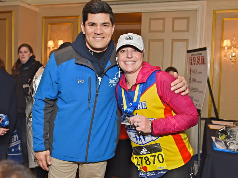 now a 2-time survivor, tedy bruschi still tackling stroke awaren