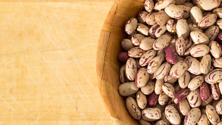 Bowl of dried beans