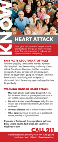 Know Heart Attack card